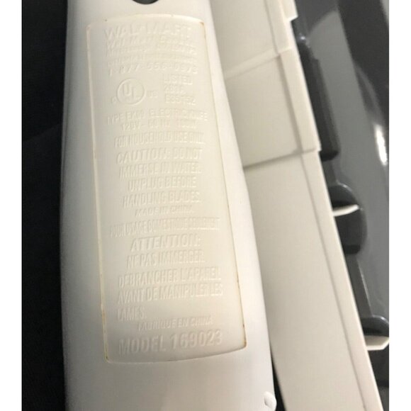 GE Electric Carving Knife With Case & Fork EK09 - Picture 3 of 8